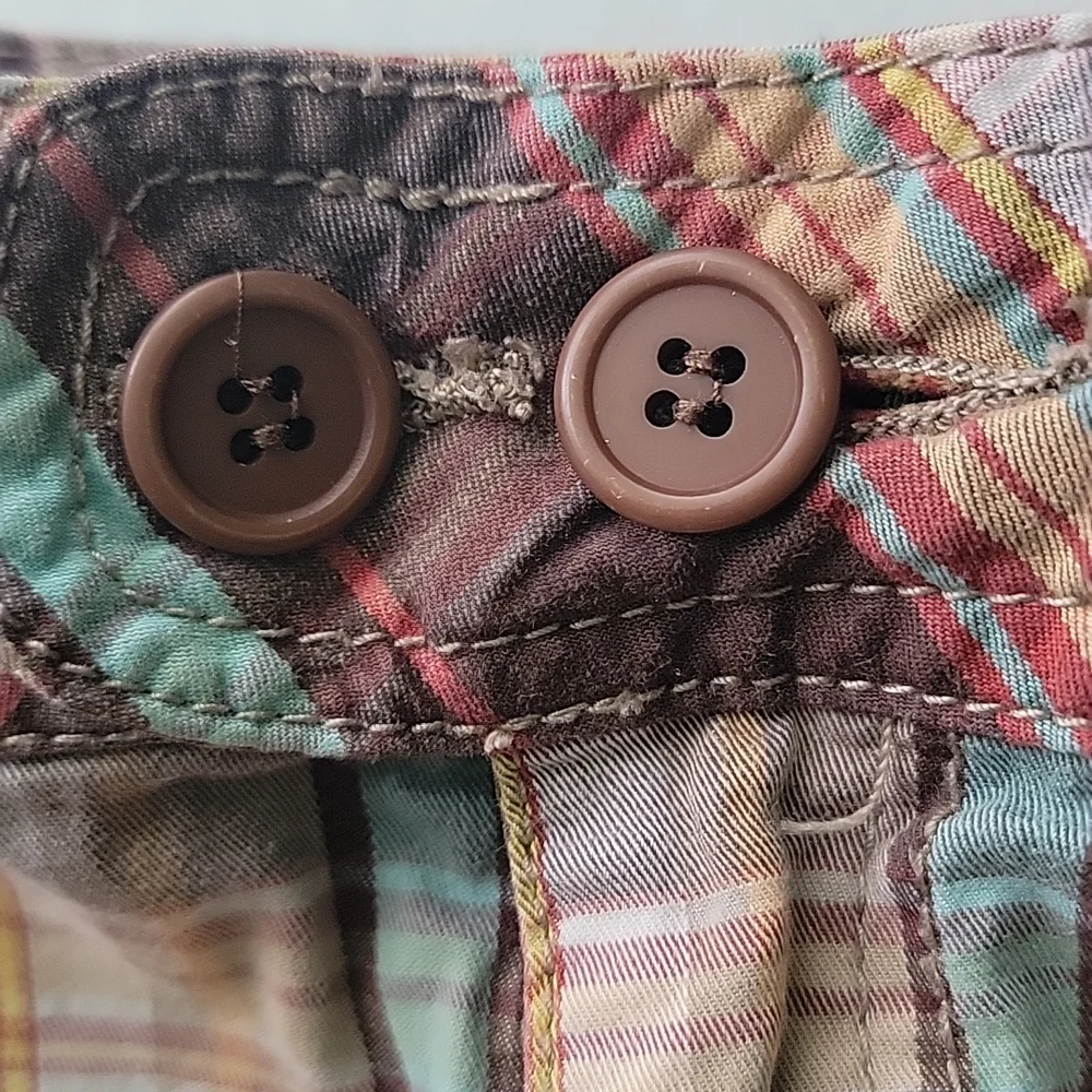 American Rag Size 13 Shorts Plaid pockets - Picture 3 of 7